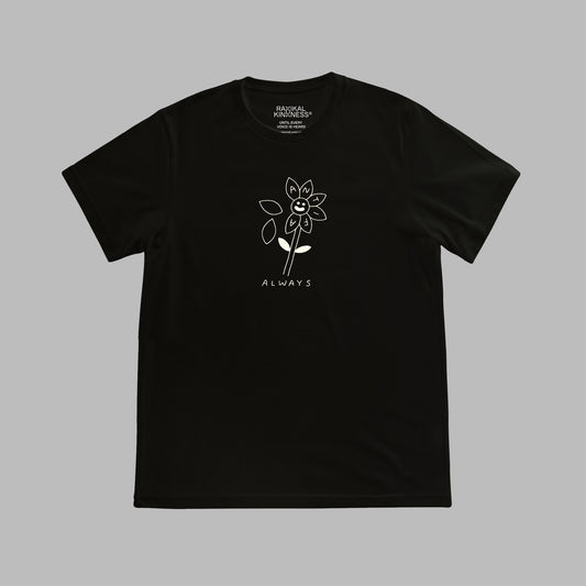 Activist T-Shirt 'Always Antifa', frontprint, black