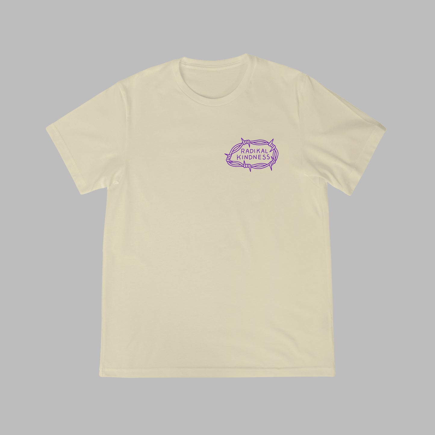 Vegan activism T-Shirt 'Kind to all kinds', frontprint