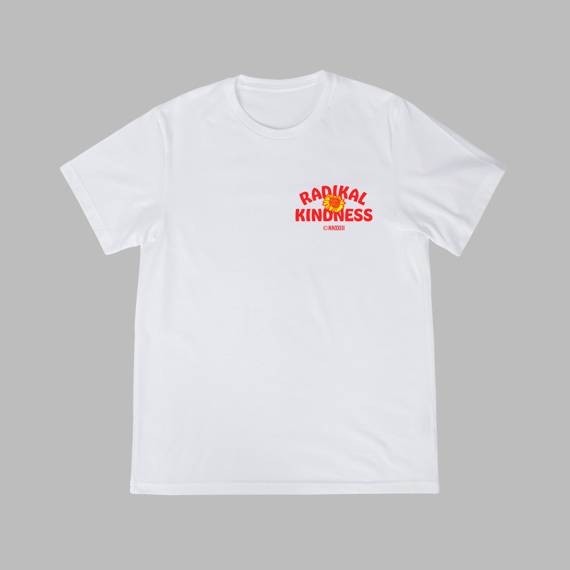 Vegan activism T-Shirt 'Roses are red violets are blue you can't love animals and eat them too', frontprint white